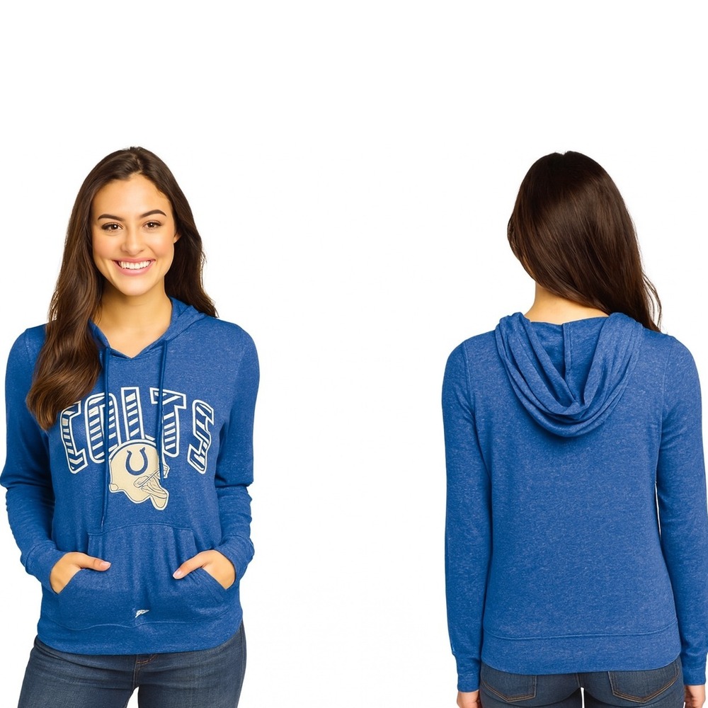 NFL Team Apparel Hoodie XS Indianapolis Colts Football Gameday‎ Zubaz Pullover